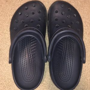 Navy blue CROCS